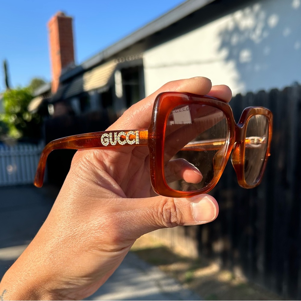 Gucci Amber Square Sunglasses